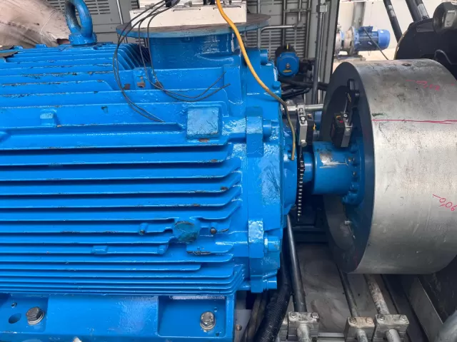 250 kW Elektrik Motoru Lazerli Şaft Hizalama 1