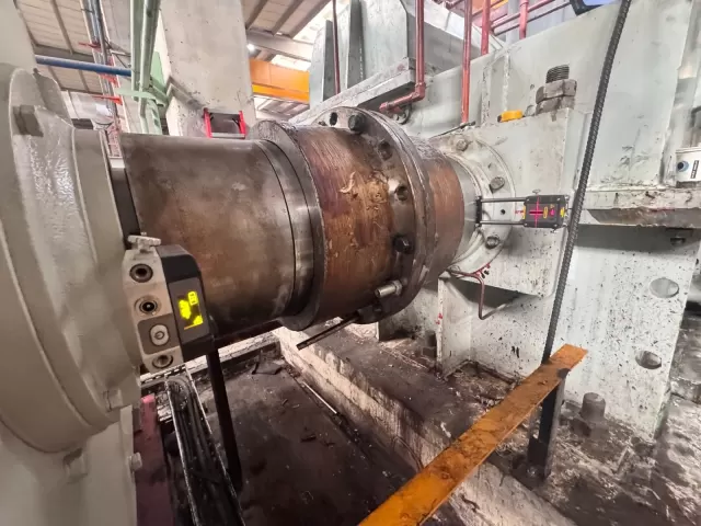 Alüminyum Soğuk Hadde Hattı Ana Motorları Lazerli Şaft Hizalama 4