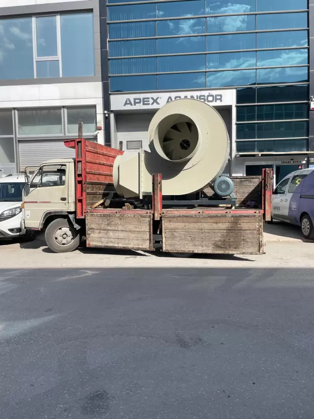 Asite Dayanıklı Polipropilen Fanlarda Yerinde Balans | ORMEC 5