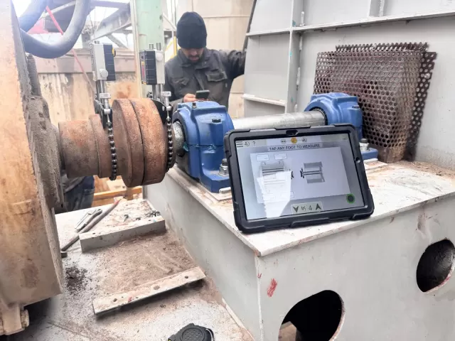 Biyokütle Enerji Santrali Primer ve Sekonder Fan Lazerli Şaft Hizalama 5