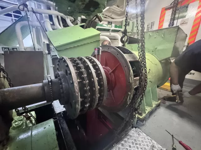 Gemi Şaft Jeneratörü Lazerli Hizalama 3