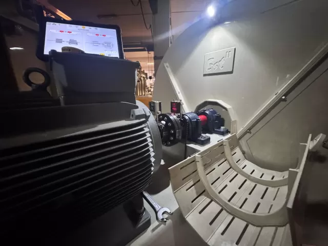 Polipropilen Fan Lazerli Şaft Hizalama ve Yerinde Balans 1