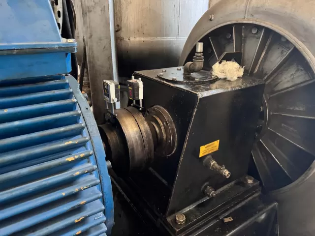 Tekstil Sektörü Yüksek Basınçlı Kurutma Makinesi Fanı Lazerli Şaft Hizalama 2