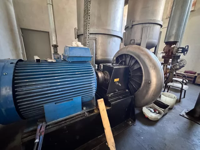 Tekstil Sektörü Yüksek Basınçlı Kurutma Makinesi Fanı Lazerli Şaft Hizalama 3